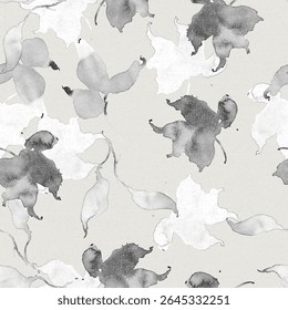allover leaf's seamless pattern with background for tile printing 