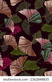 allover seamless design pattern for fabric print