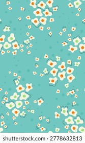 Allover diseño tortilla Vector