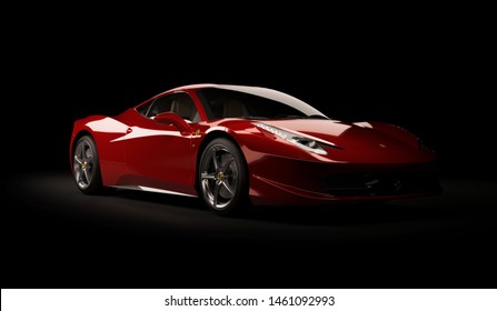 Red 458 Ferrari Italia Hd Stock Images Shutterstock