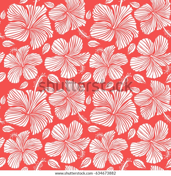 hawaiian shirt pattern vector