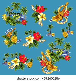 Aloha Shirt Material