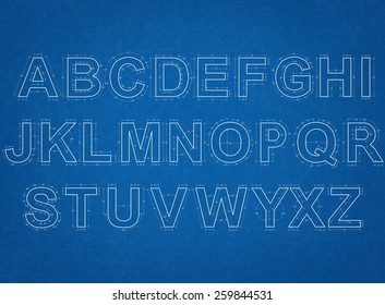 Alphabet Blueprint