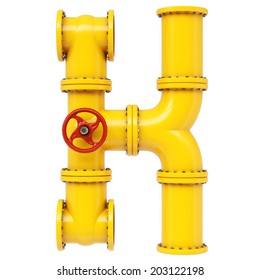 428 Gas Pipe Alphabet Images, Stock Photos & Vectors 