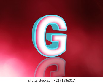 Alphabet Latter G Create 3D Design 