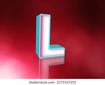 Alphabet Latter L Create 3D Design 