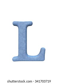 Alphabet Letters Isolated On White 3d Stock Illustration 341703626 ...