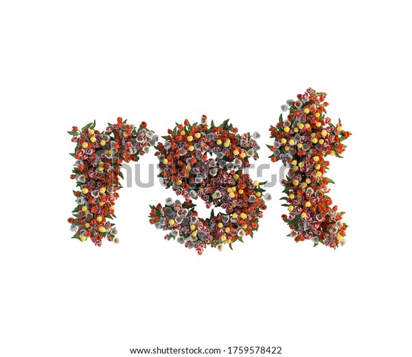 Alphabet Rst 3d Rendering Image Made Stock Illustration 1759578422 ...