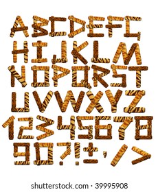 Tiger Alphabet Images Stock Photos Vectors Shutterstock