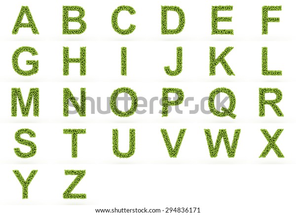 Alphabet Tennis Balls Stock Illustration 294836171