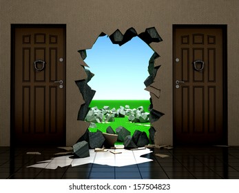 Alternative exit