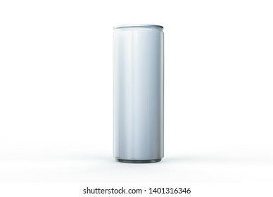 Download Aluminum Can Mockup Isolated On White Stock Illustration 1401316346