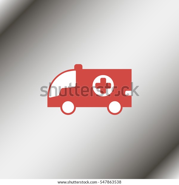 Ambulance emergency car\
icon.