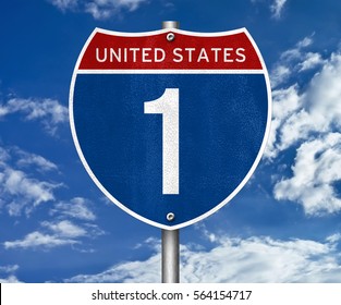 America First - Road Sign Illustration