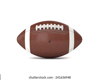 American Football Ball 3d Background