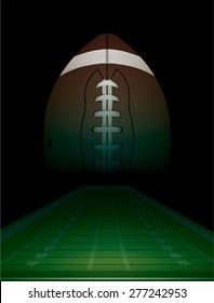 American Football Field Background Illustration Stock Illustration ...