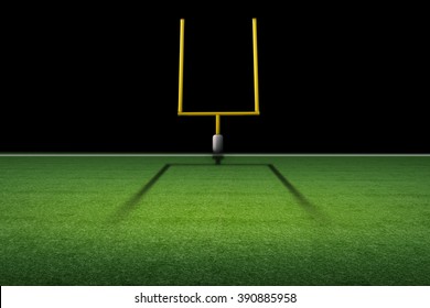 American Football Field Goal Post