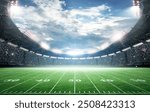 American football Stadium, 3d rendering