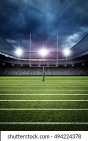 American Football Stadium 3d Rendering