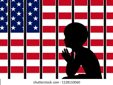 American immigration policy. Immigrant children are getting separated from their parents.