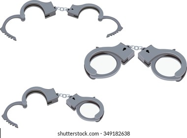 American Open Handcuffs