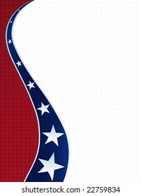 American wave background
