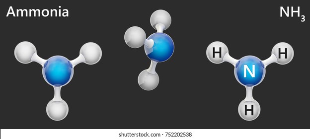 ammonia molecular structure