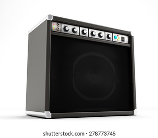 Amplifier Isolated On White Background