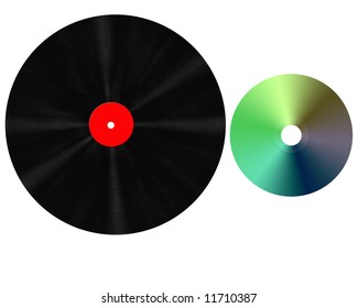 Analog versus  Digital concept .