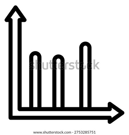 Analysis Graph Sales Line Icon