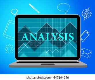 Analysis Online Indicating Web Site And Data