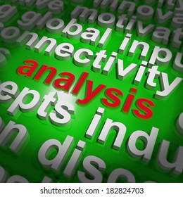 Analysis Word Cloud Showing Probe Examination
