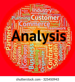 Analysis Word Indicating Data Analytics And Research