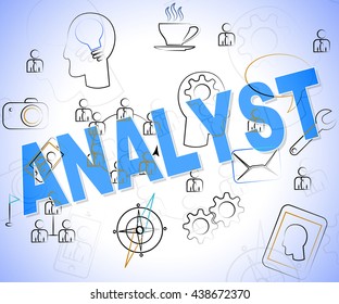 Analyst Word Showing Data Analysis And Investigation