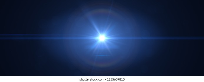 Anamorphic Optical Lens Flare