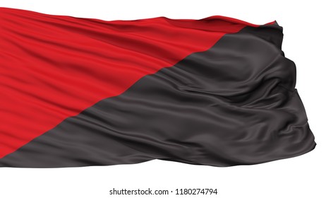 Anar Communist Flag Isolated On White Stock Illustration 1180274794 ...