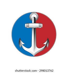 Anchor Emblem Stock Illustration 298013762 | Shutterstock