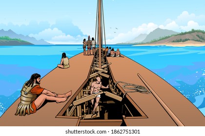 Ancient Greece - On Board A Greek Warship