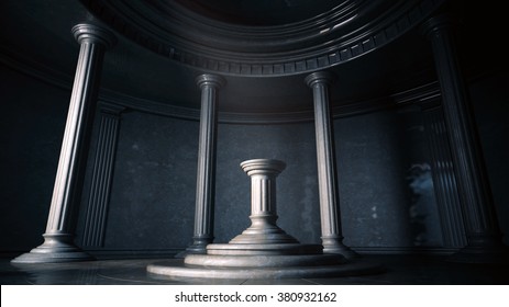 Greek Temple Interior Images Stock Photos Vectors