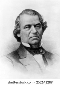 Andrew Johnson, 17th President, Ca. 1860s.