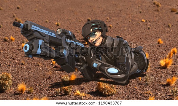 ᐈ Sci fi soldier stock pics, Royalty Free scifi soldier 