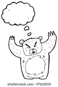 Angry Bear Cartoon Stock Illustration 97633559 | Shutterstock