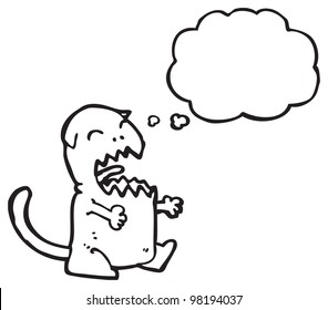 Angry Cat Cartoon Stock Vector (Royalty Free) 90161878