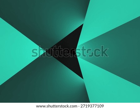 Angular Harmony art illustration concept with gradient and filter effects