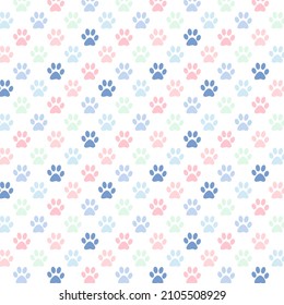 990 Light blue paw pattern Images, Stock Photos & Vectors | Shutterstock