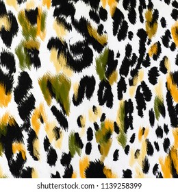 Animal print, leopard texture background
