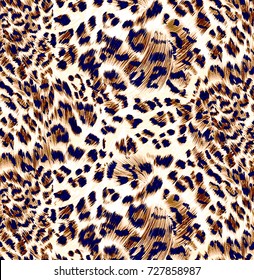 Animal Print, Leopard Texture Background