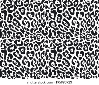 Stylized Jaguar Cheetah Skin Seamless Pattern Stock Vector (Royalty ...