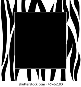 Zebra Stripe Border Images, Stock Photos & Vectors | Shutterstock