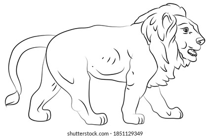 Coloring Book Children Bulldog Dog Isolated Stock Vector (Royalty Free ...